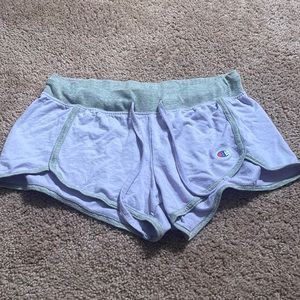 Small Light Purple Champion shorts